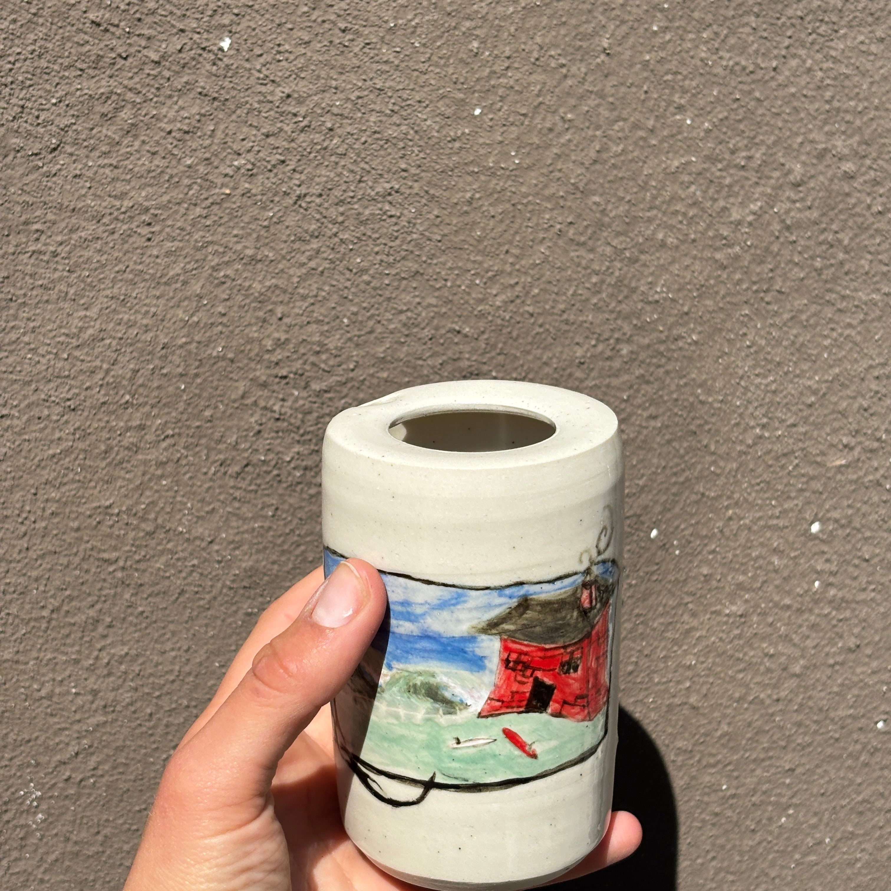 Beach House Travel Mug