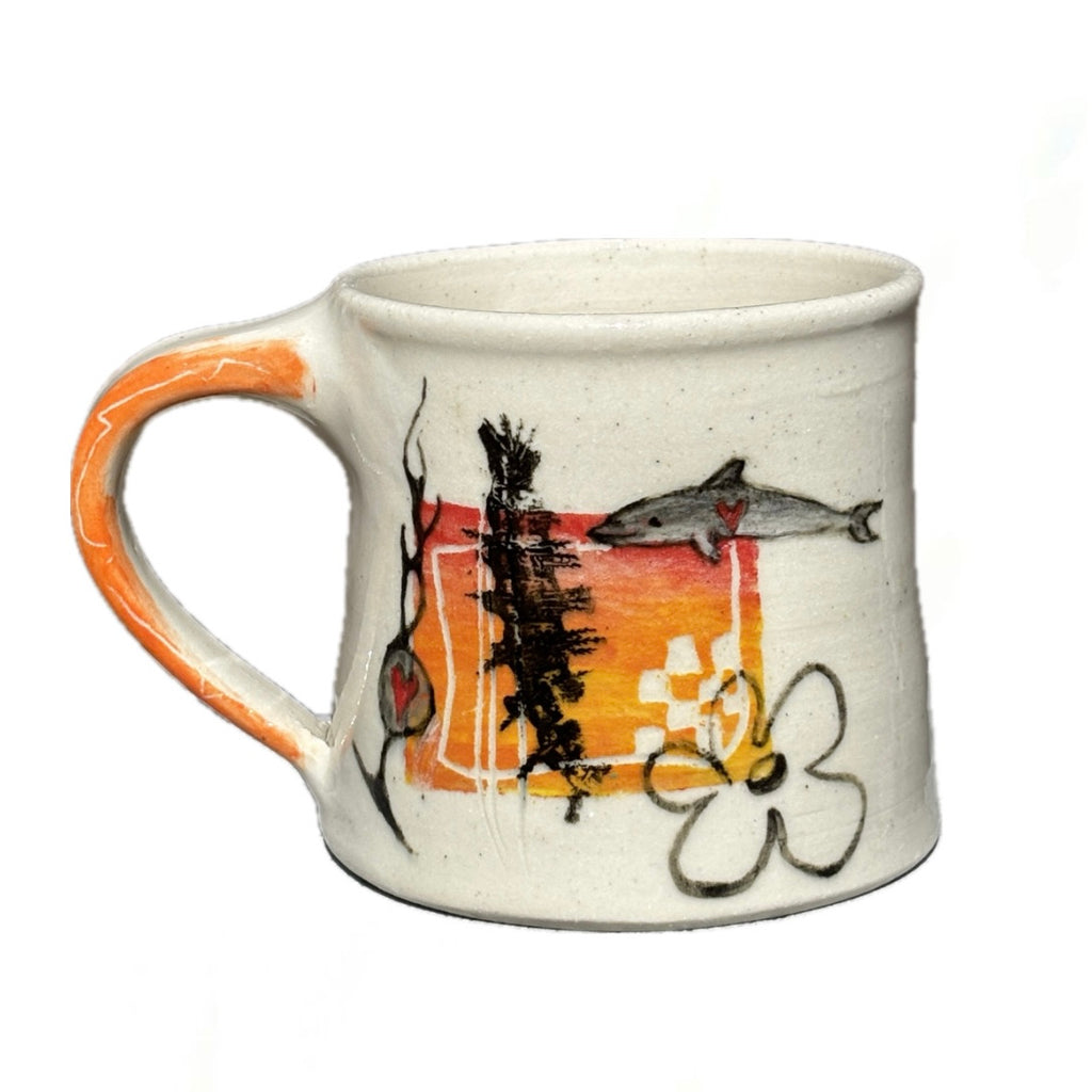 Mixed Media Orange